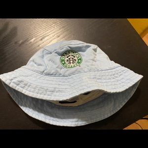 Vintage baby blue Starbucks bucket hat